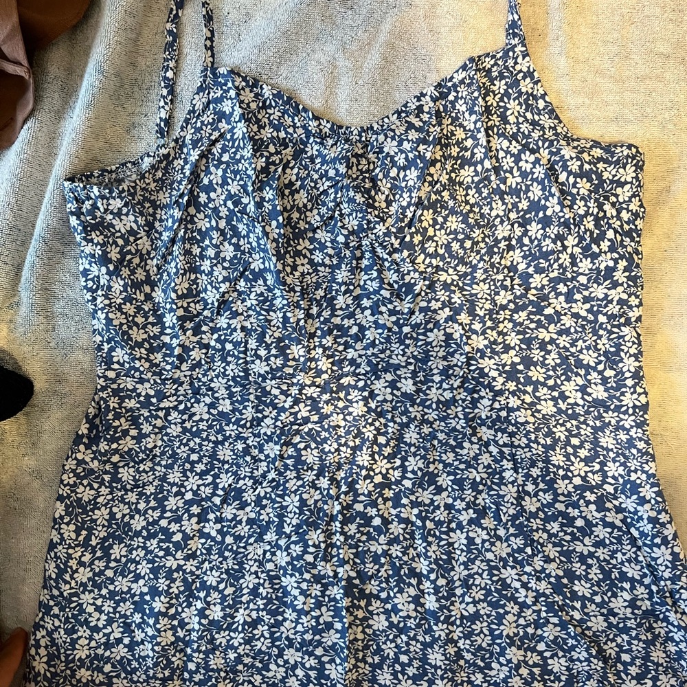 Long flower dress